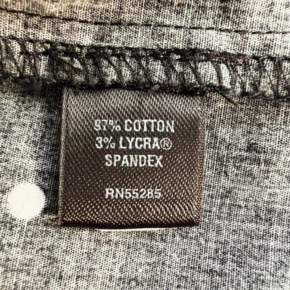 Express Polka Dot Shirt Dress Womens 6 Babydoll Work Office Career Casual Cute - Picture 6 of 7